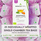 Organic Moringa Tea - Turmeric - Caffeine-Free Herbal Tea