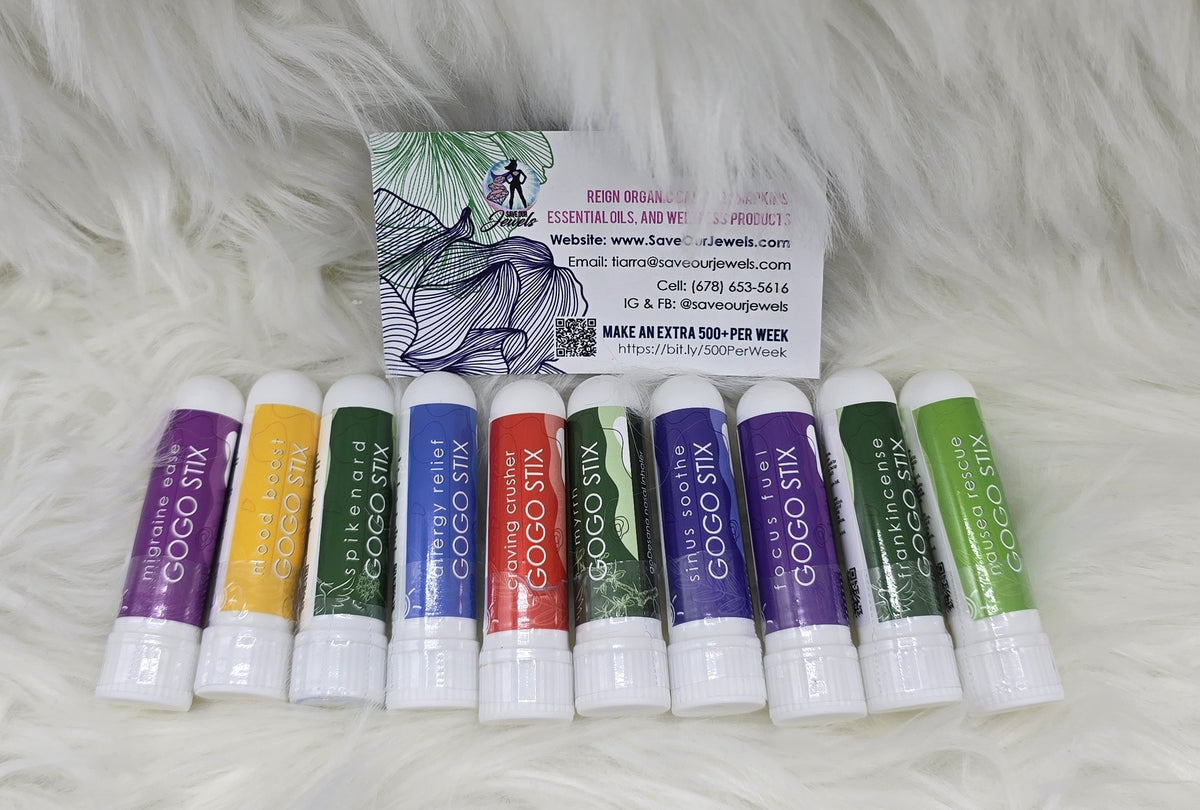 GOGO Stix - Organic Aromatherapy Inhalers