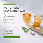 Organic Moringa Energy Tea - Chai - Natural Coffee Alternative