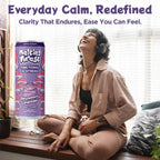 Mushroom D-Stress Drink 12 Pack - Strawberry Lavender