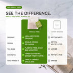 Organic Moringa Tea - Honey & Vanilla - Caffeine-Free Herbal Tea