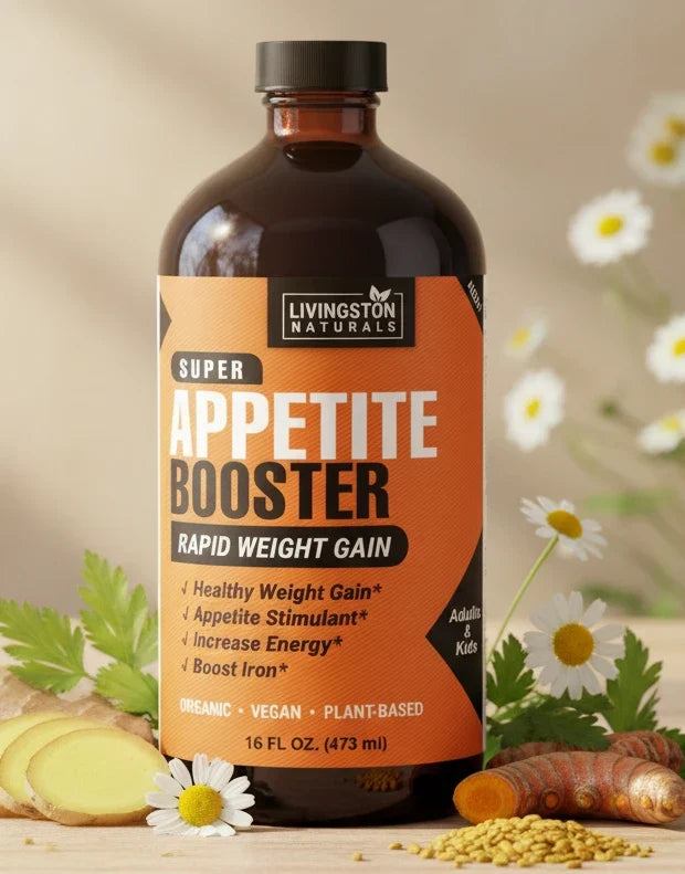 Organic Appetite Booster – Liquid Herbal Formula