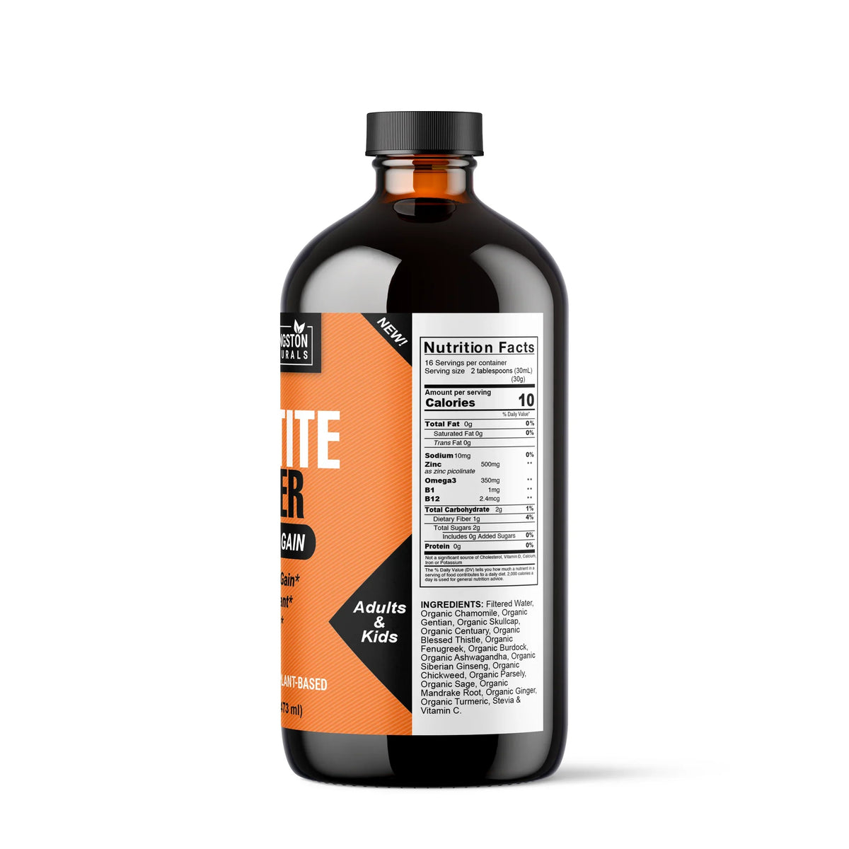 Organic Appetite Booster – Liquid Herbal Formula