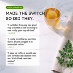 Organic Moringa Energy Tea - Vanilla Oolong Grape - Natural Coffee Alternative