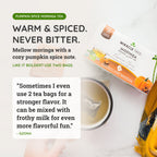 Organic Moringa Tea - Pumpkin Spice - Caffeine-Free Herbal Tea