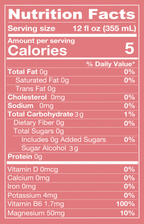 Mushroom D-Stress Drink 12 Pack - Watermelon Elderflower