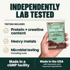 2-in-1 Vegan Protein + Creatine Travel Packets
