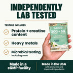 2-in-1 Vegan Protein + Creatine Travel Packets