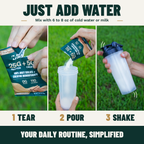 2-in-1 Whey Protein Isolate + Creatine Travel Packets
